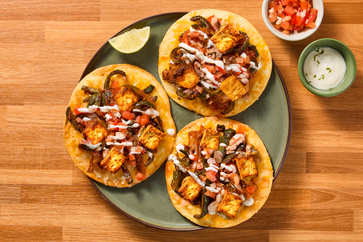 Tofu Tostadas Supremas