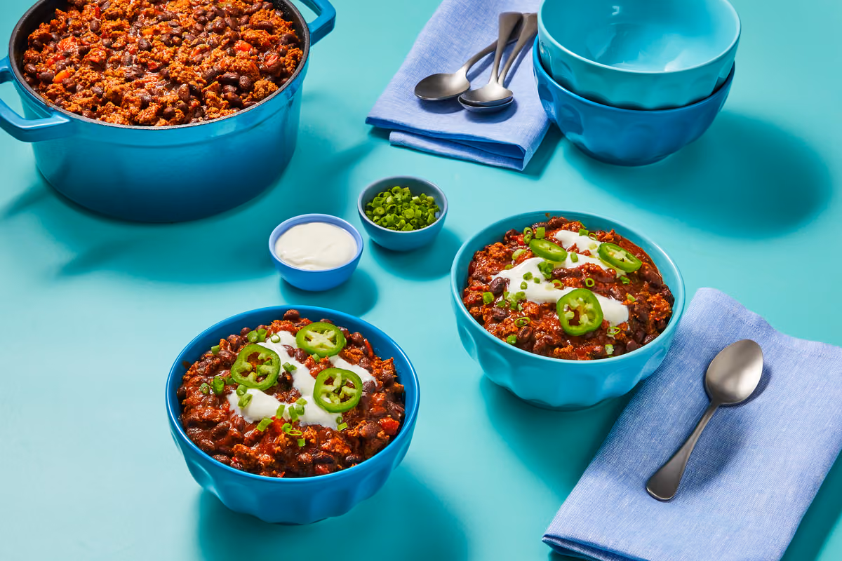 Turkey & Black Bean Chili