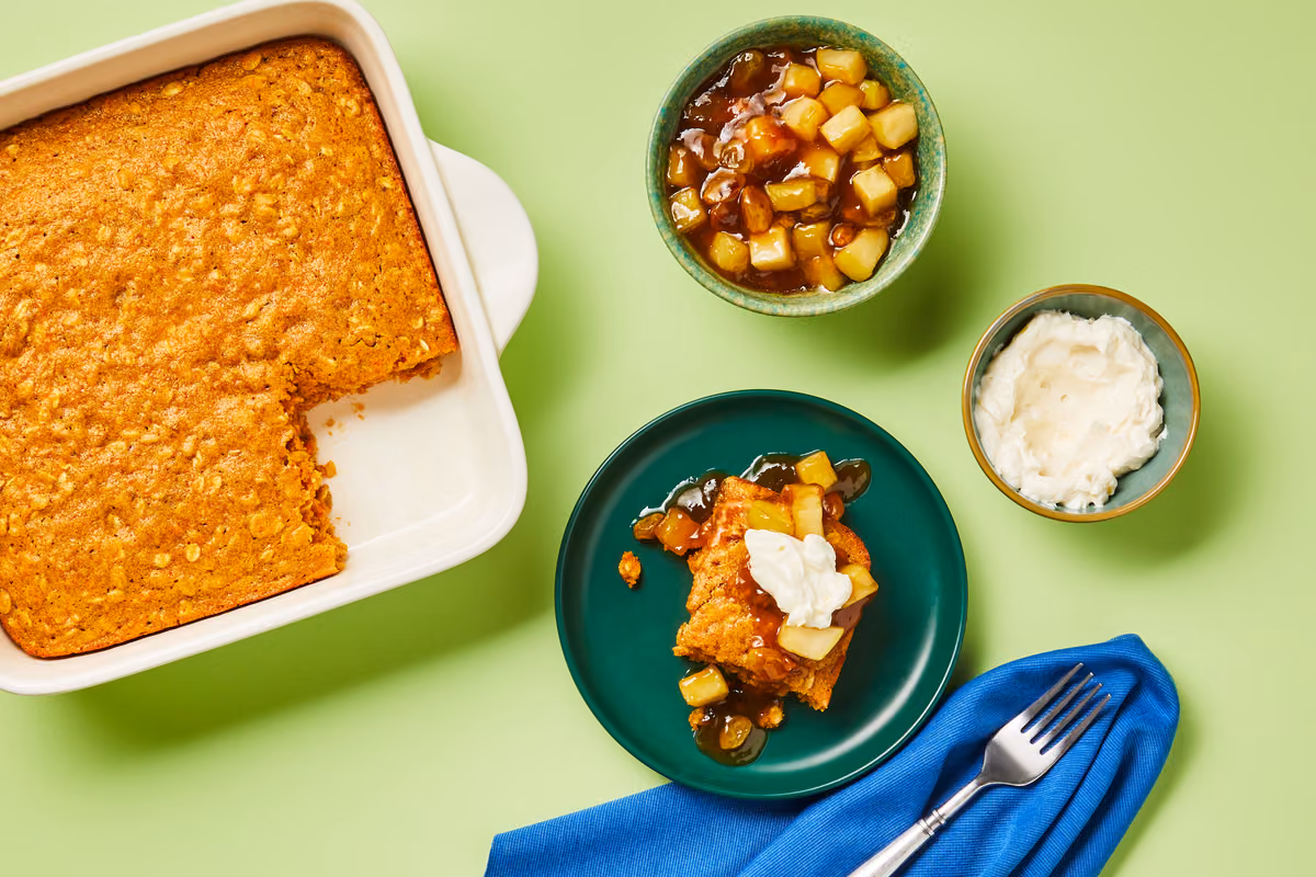 Spiced Sweet Potato Snacking Cake