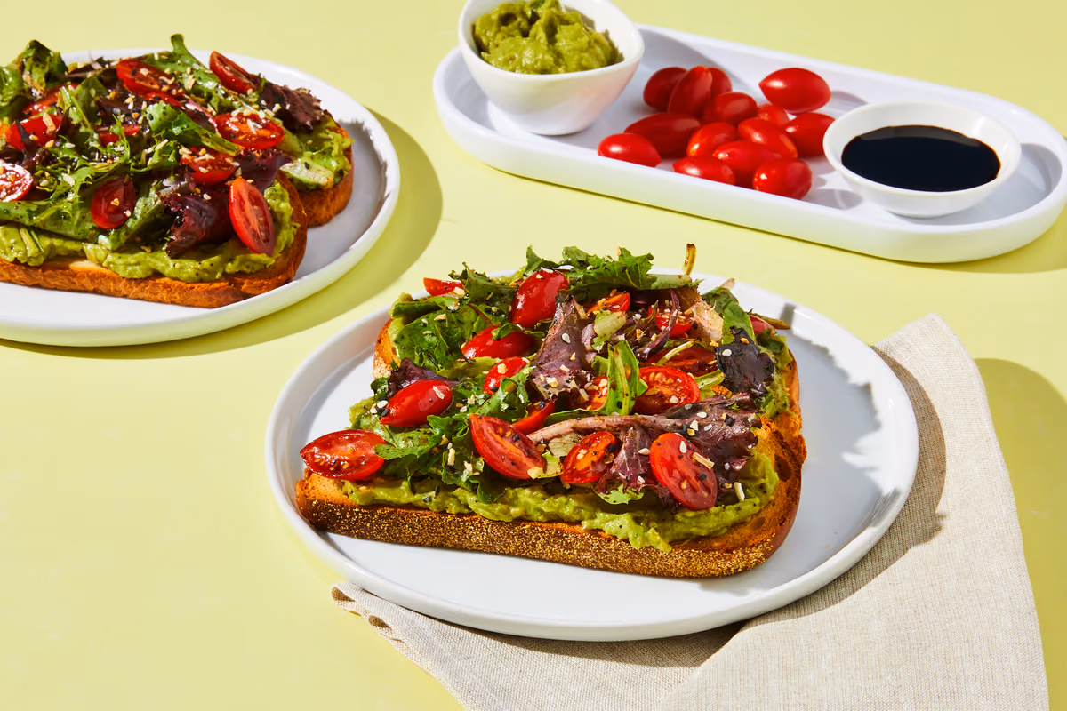 Everything Bagel Avocado Toasts
