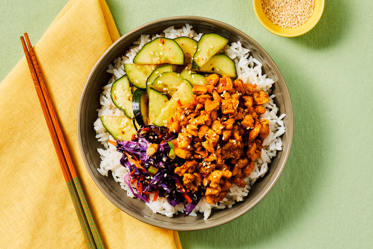 Vegan Tofu Bibimbap