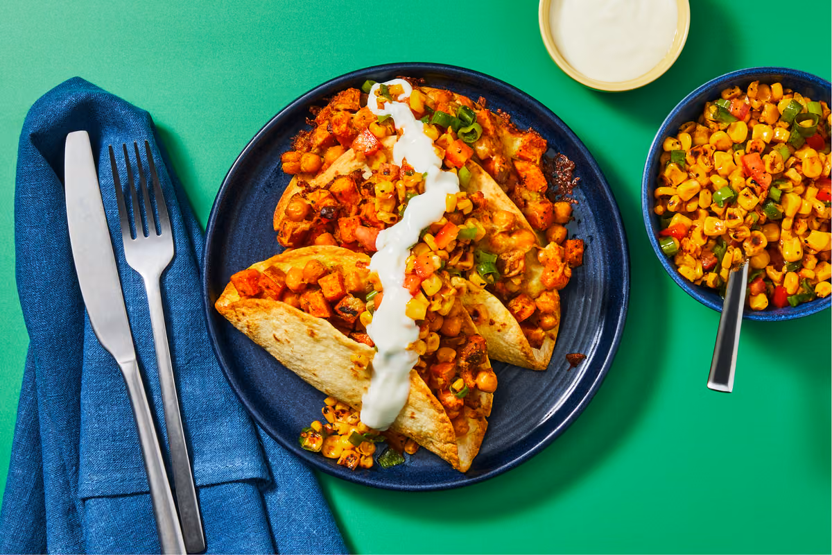 Curried Sweet Potato Dosa-Dillas
