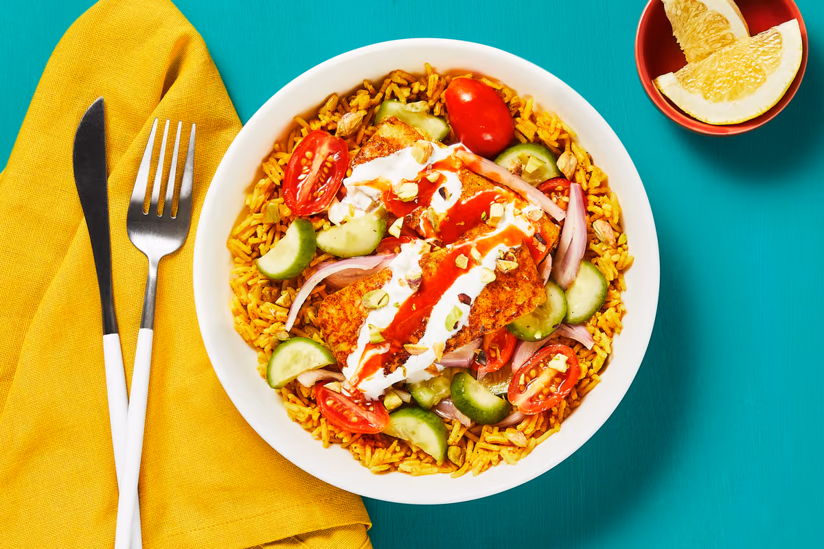 Shawarma-Spiced Grilling Cheese