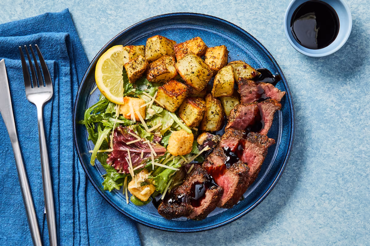 Balsamic Sirloin Steak Tagliata
