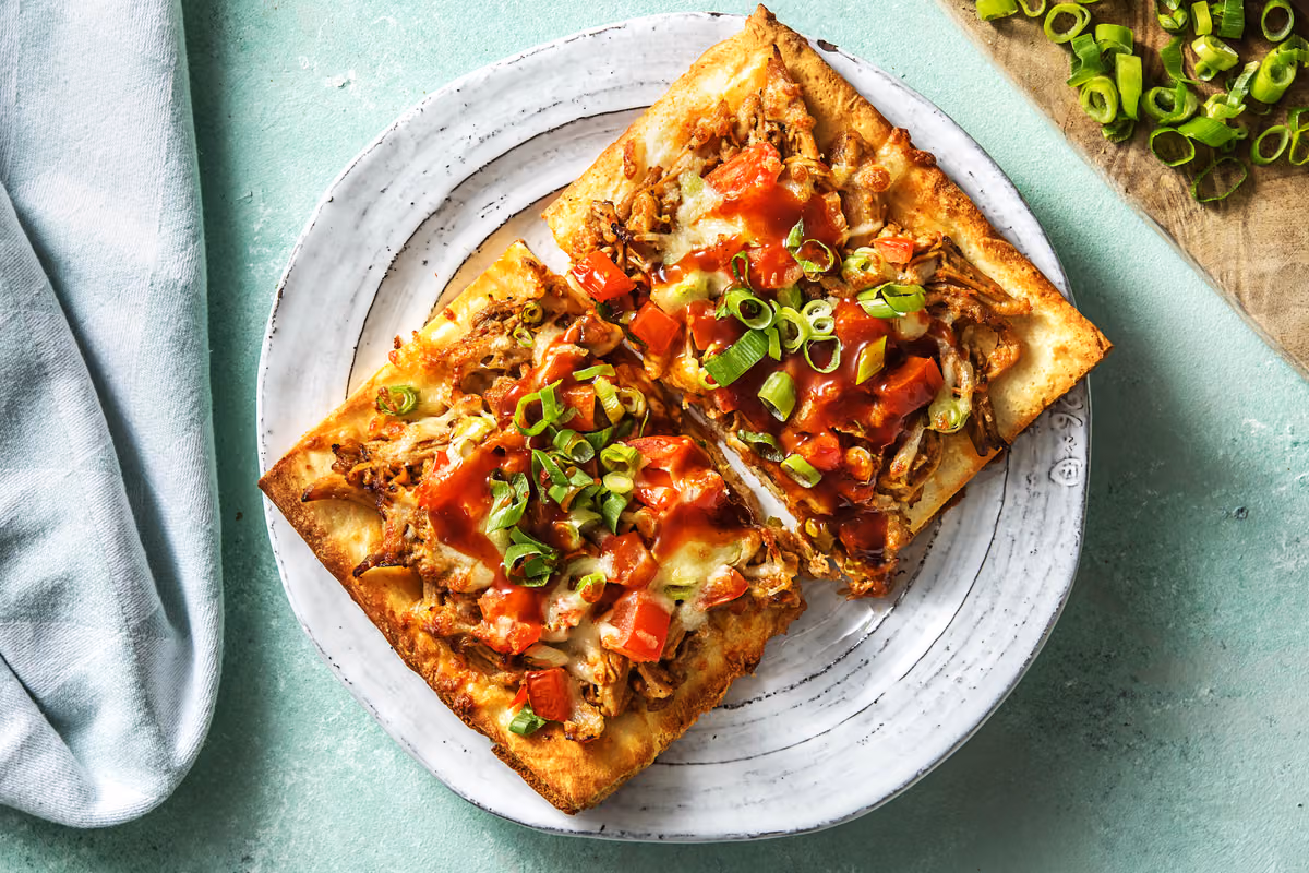 Barbecue Pulled Pork Flatbreads