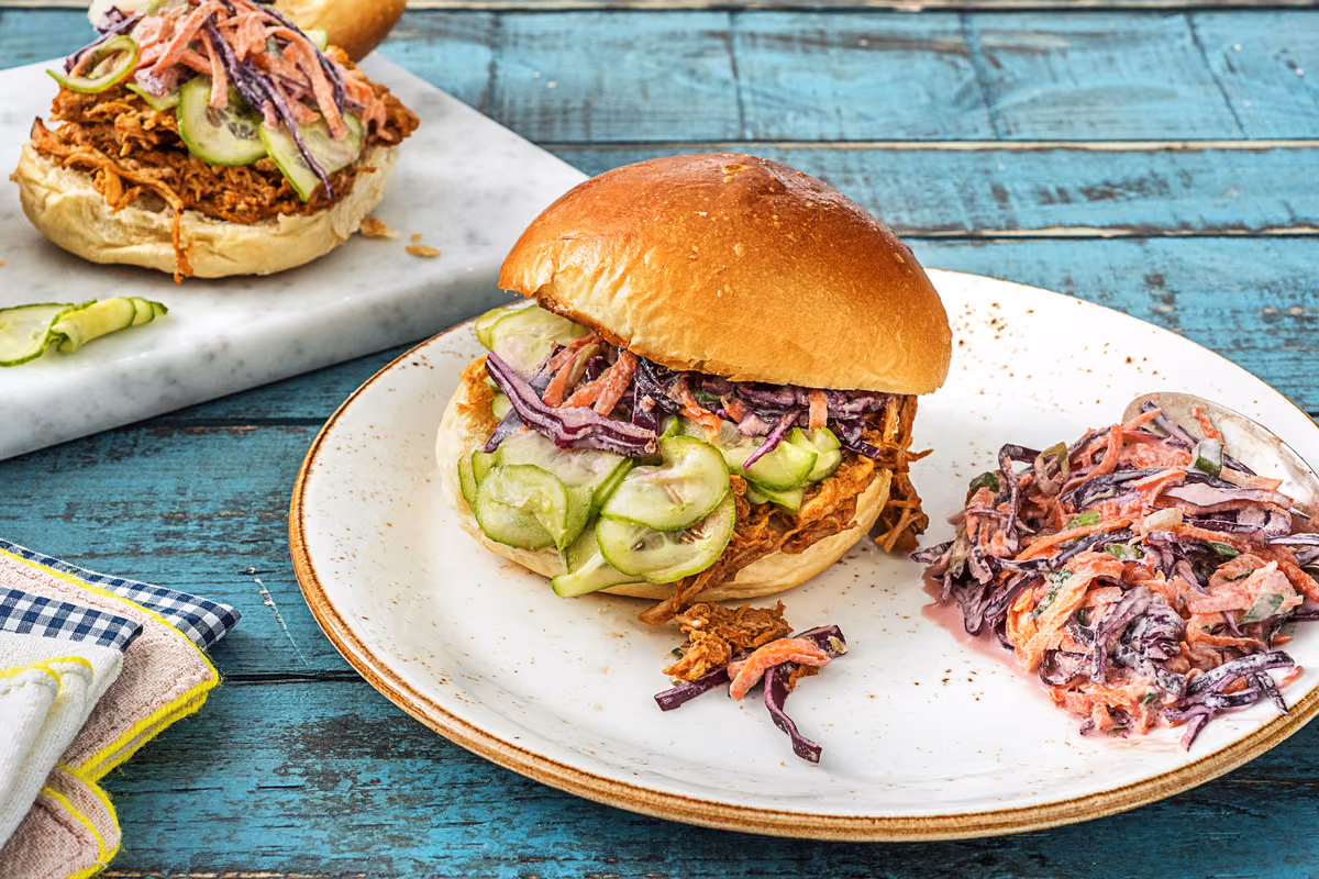 Barbecue Pulled Pork Sandwiches