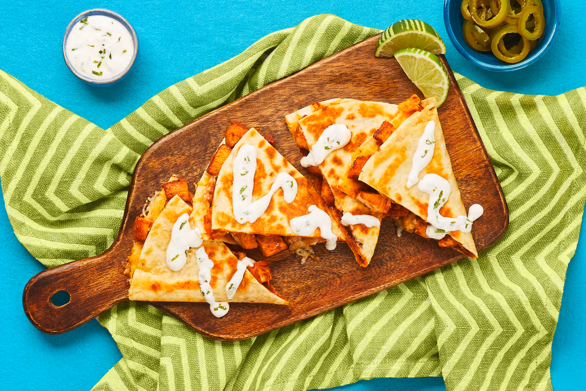 BBQ Chicken Quesadillas