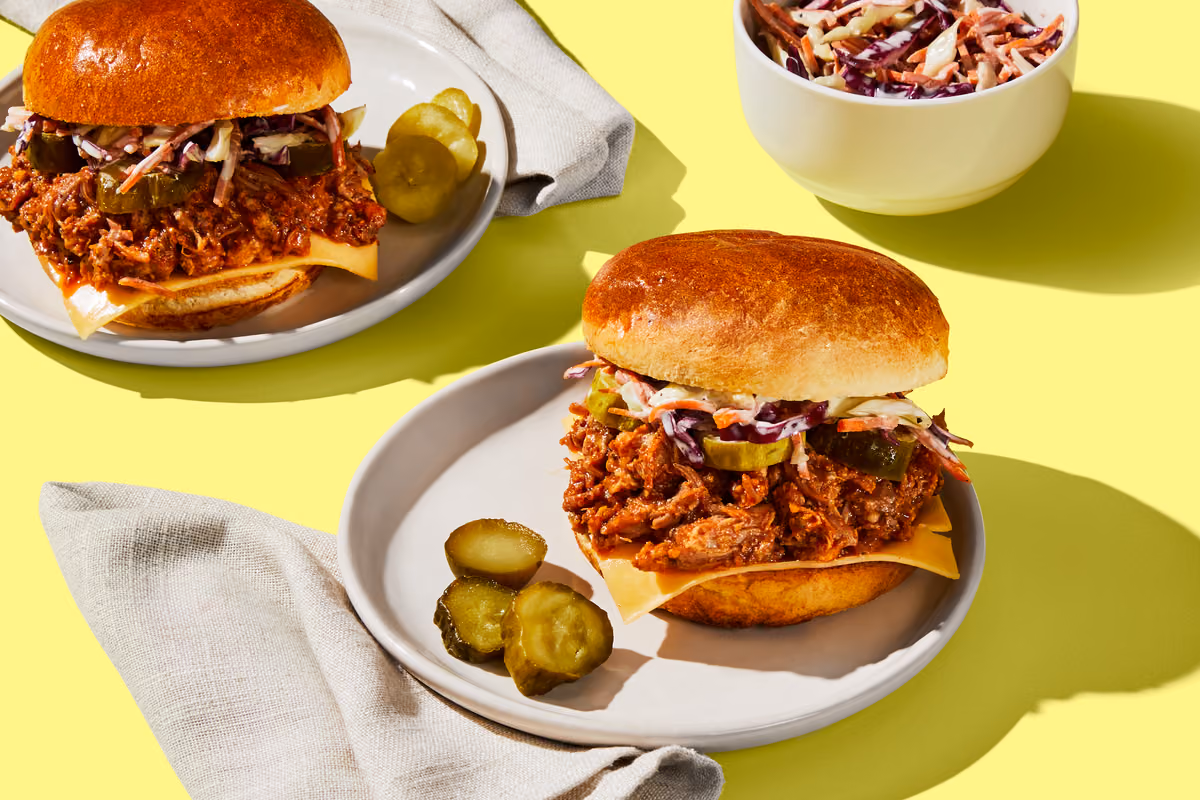 BBQ Pulled Pork Sandos